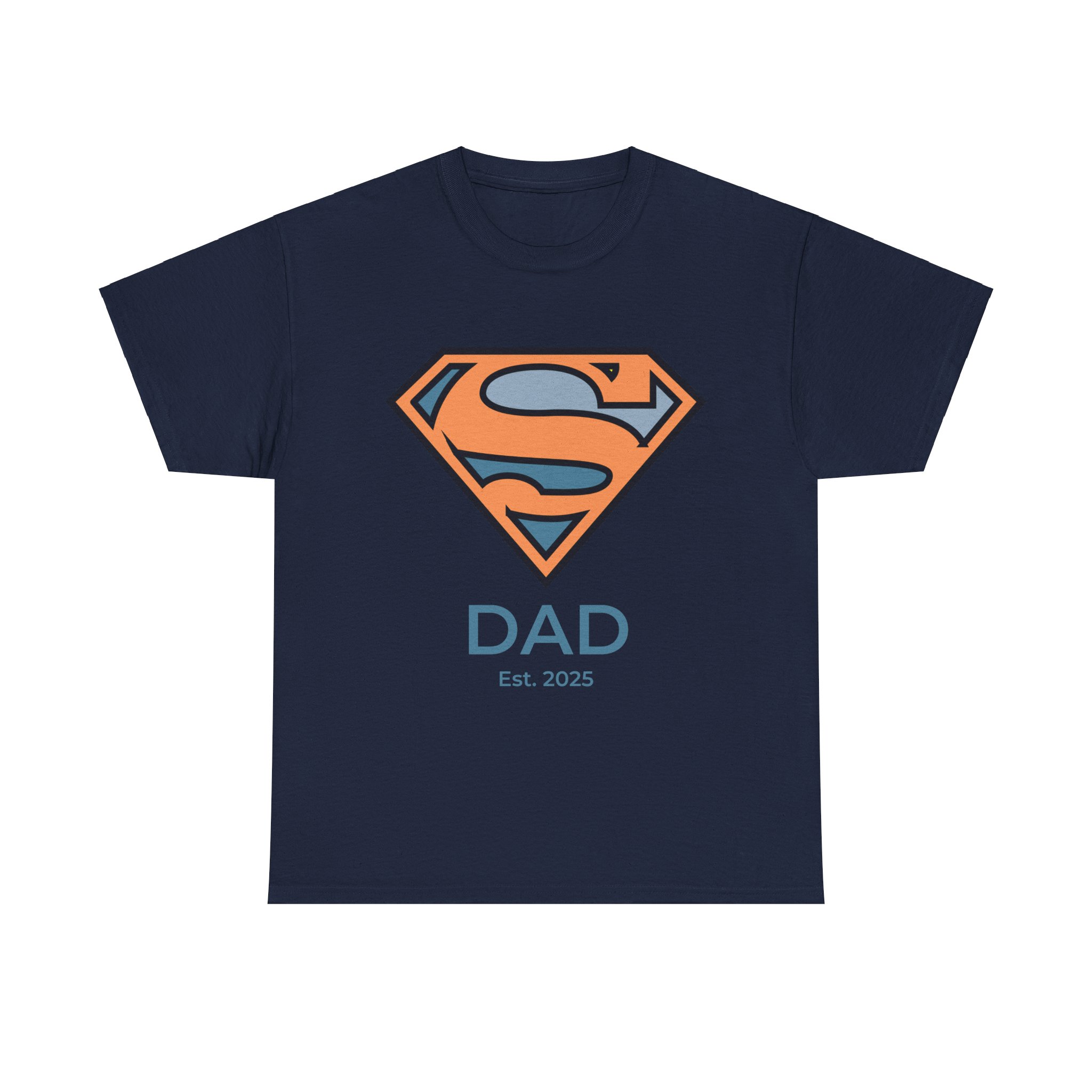 Custom Comfort ColorsĀ® Dad Shirts, Gift For New Dad Shirt, Dad With Est. Date - Image 17