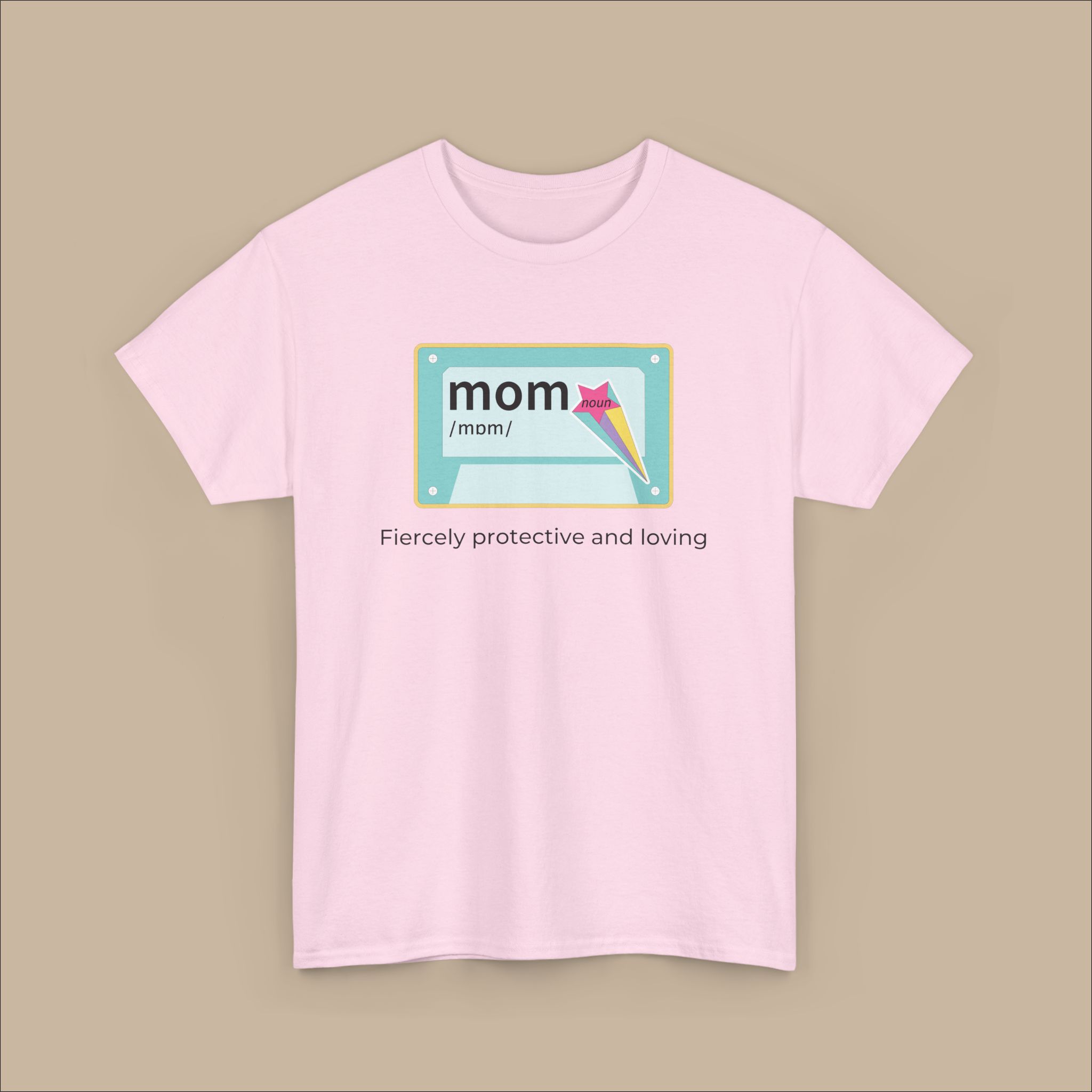 Cool Mom Retro Colors Shirt, Stylish Retro Mom Shirt, Women's Funny Mom Sayings T-Shirt, New Mom Gift, Funny Mom Tee, Mom's Birthday Gift - Image 11