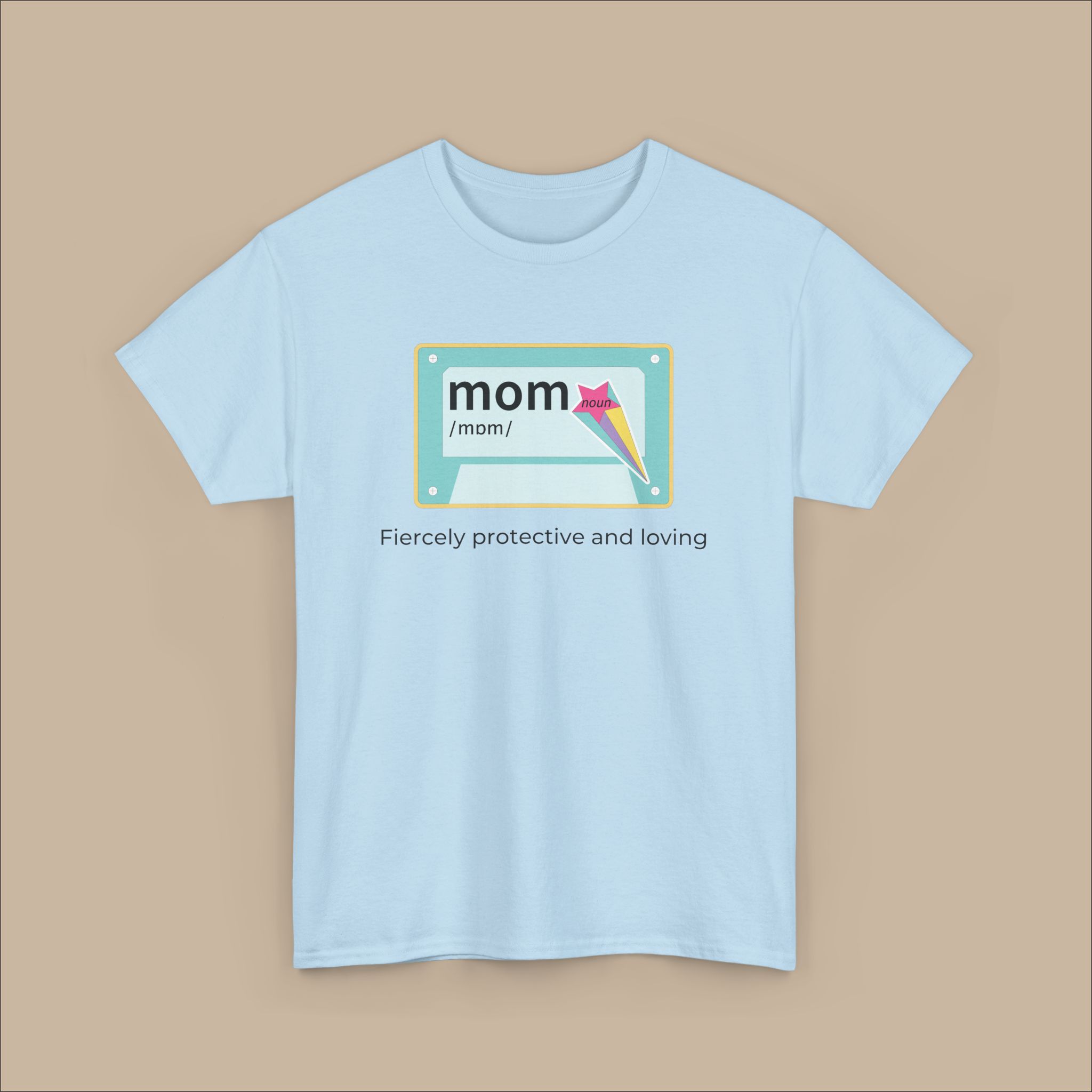 Cool Mom Retro Colors Shirt, Stylish Retro Mom Shirt, Women's Funny Mom Sayings T-Shirt, New Mom Gift, Funny Mom Tee, Mom's Birthday Gift - Image 7