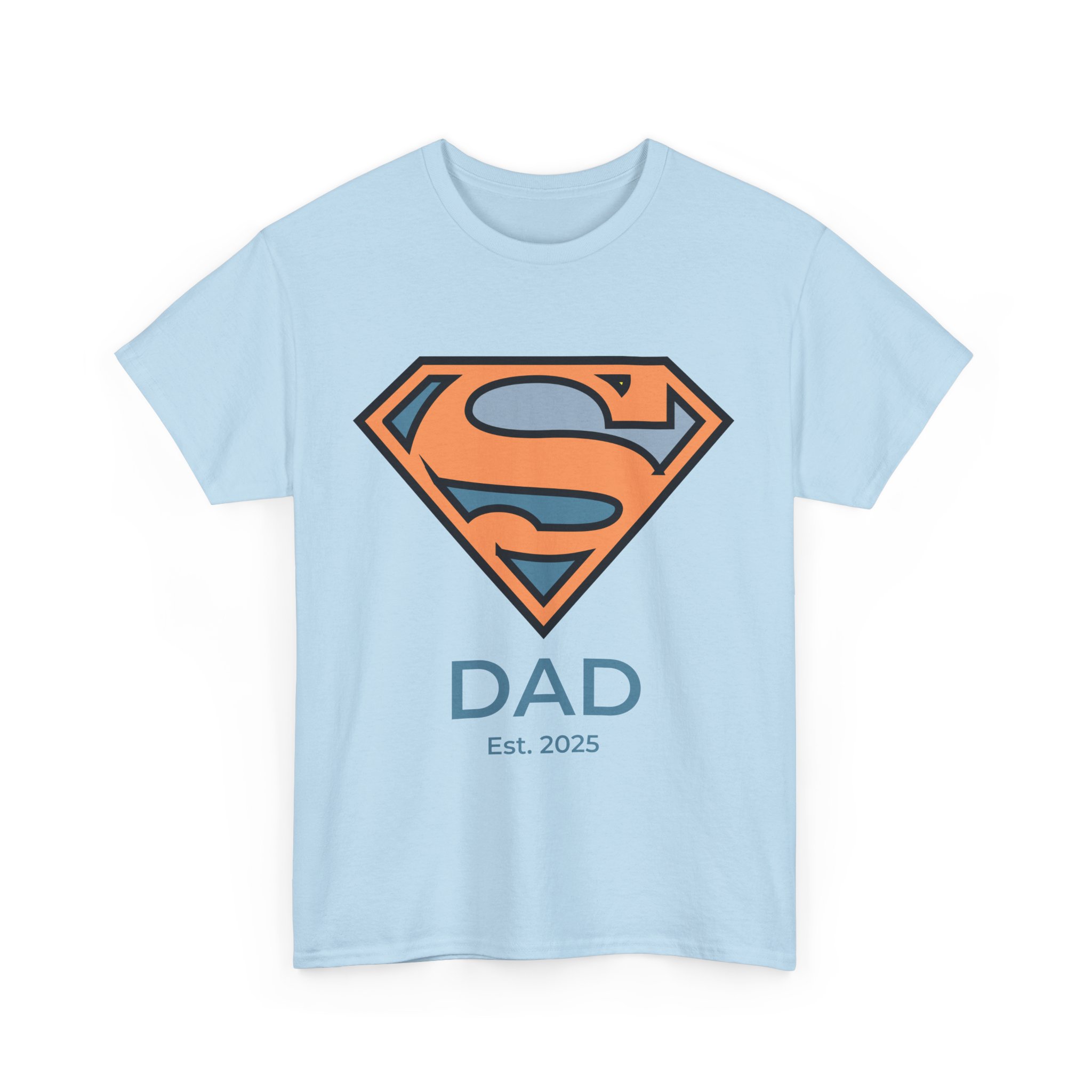 Custom Comfort ColorsĀ® Dad Shirts, Gift For New Dad Shirt, Dad With Est. Date - Image 15