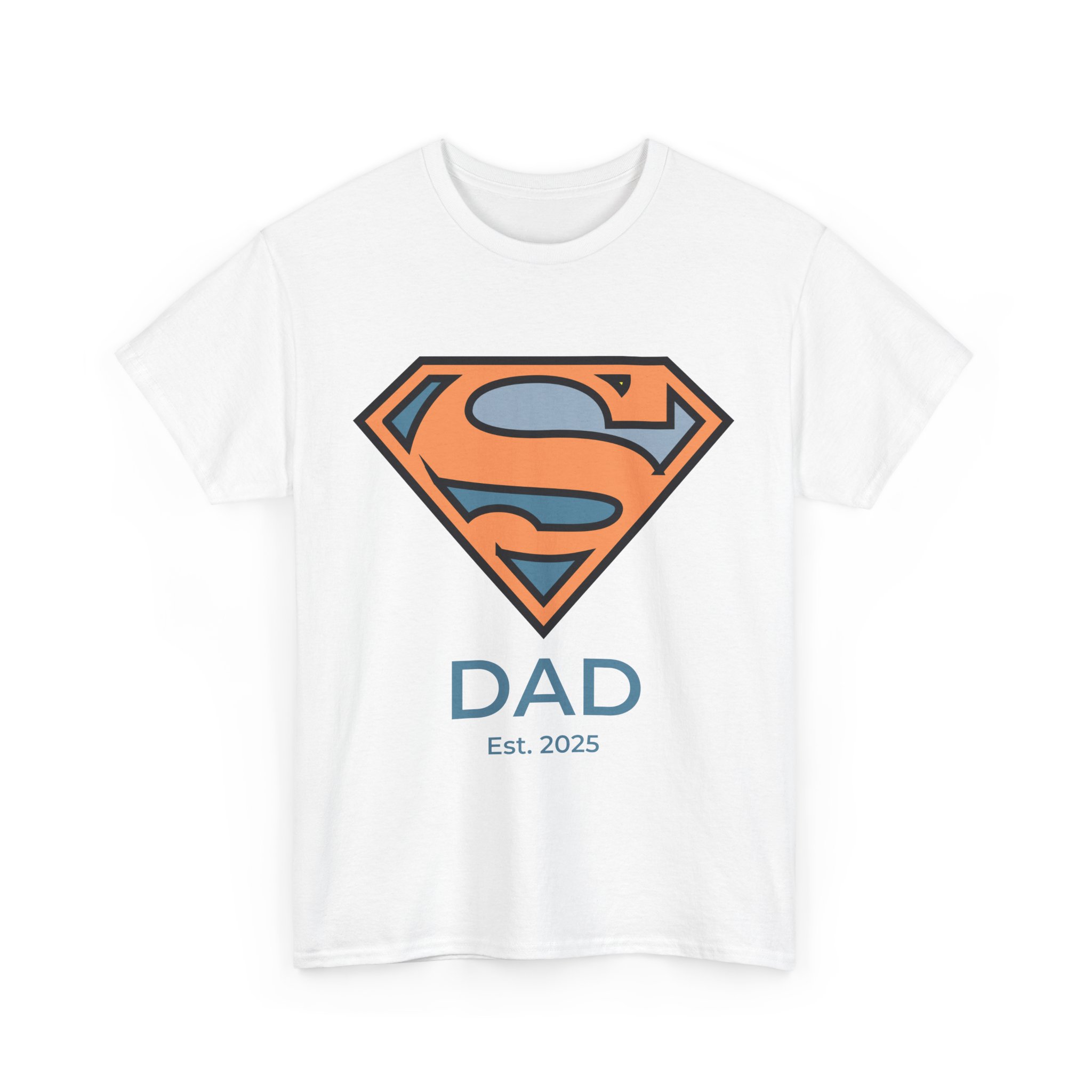 Custom Comfort ColorsĀ® Dad Shirts, Gift For New Dad Shirt, Dad With Est. Date - Image 3