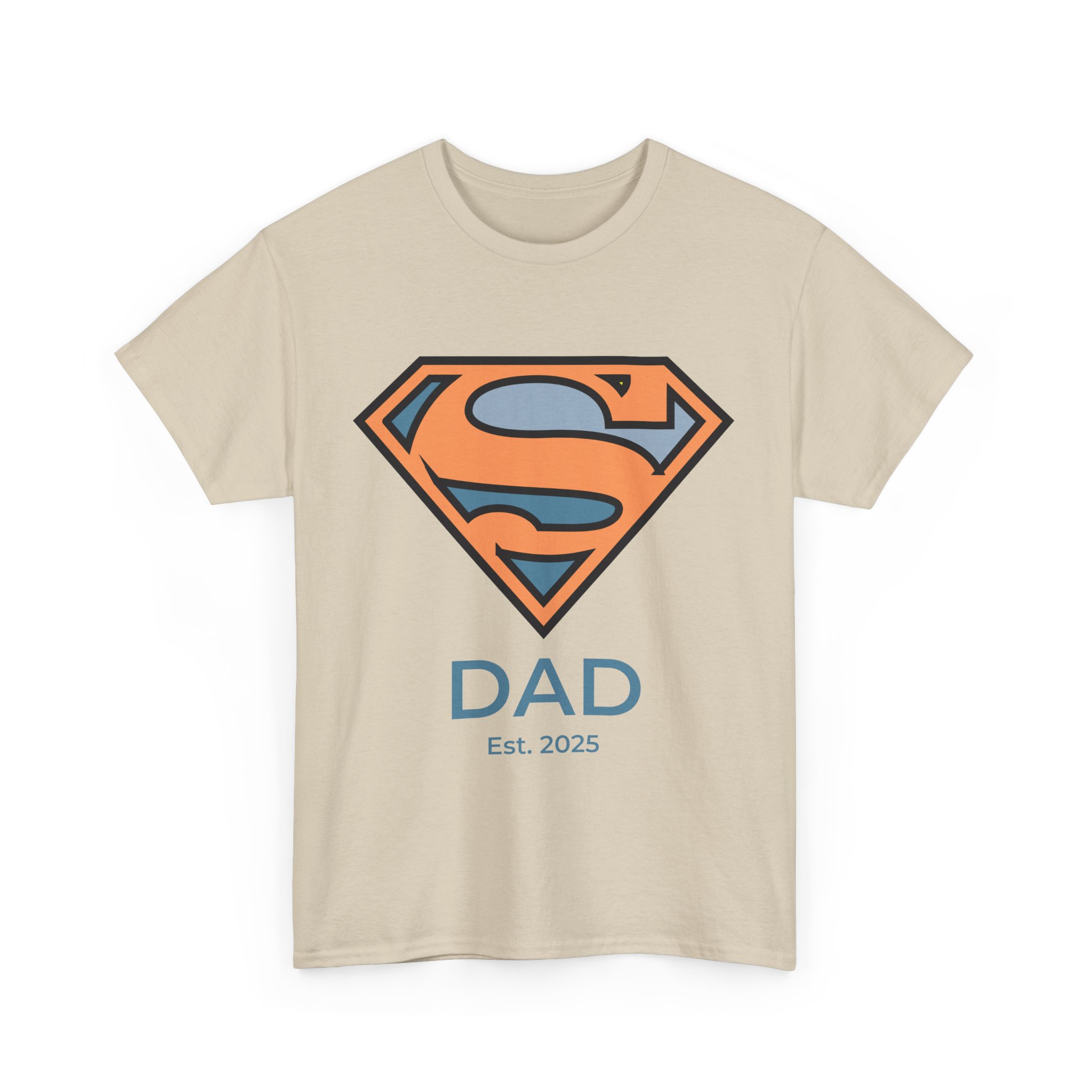 Custom Comfort ColorsĀ® Dad Shirts, Gift For New Dad Shirt, Dad With Est. Date - Image 11