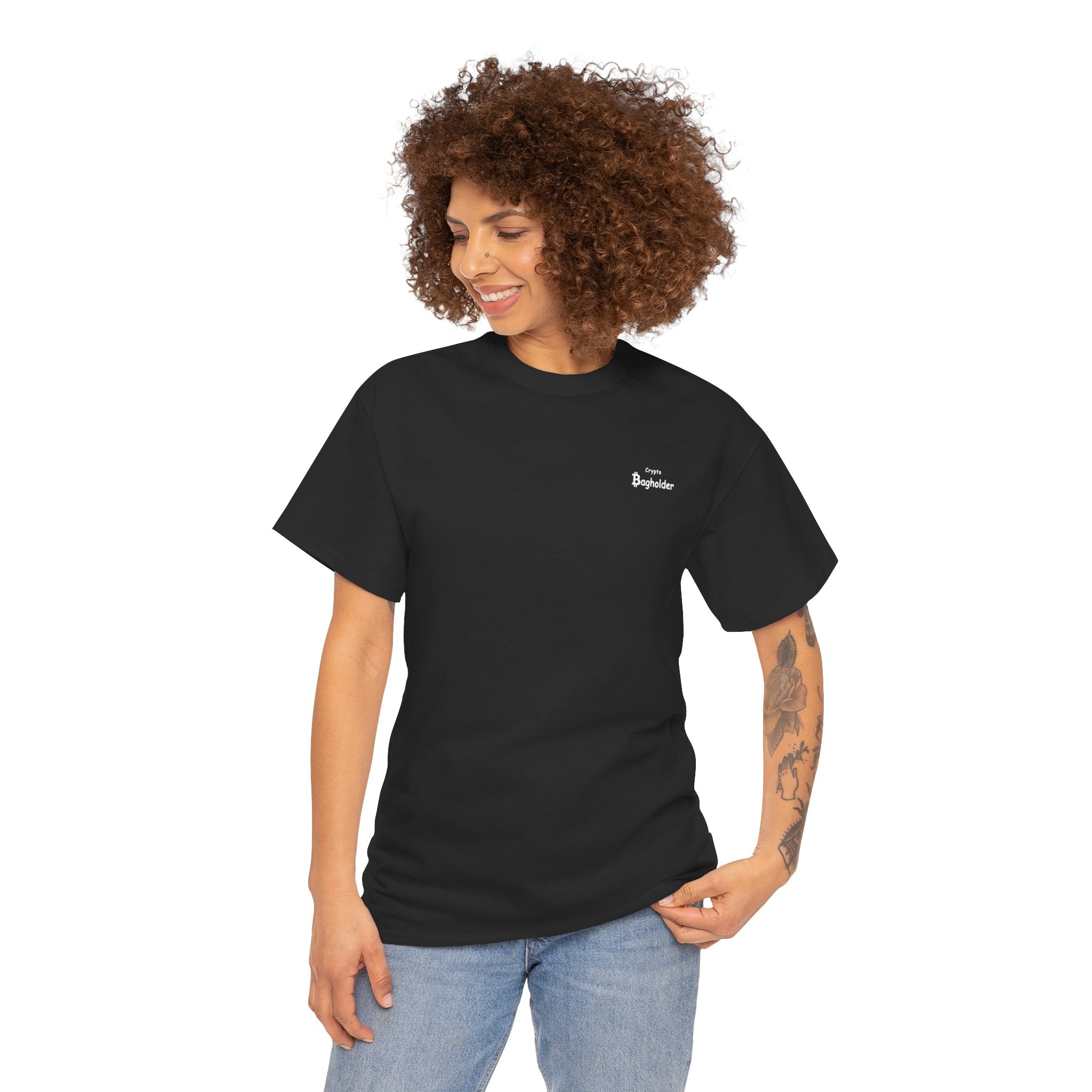Custom Comfort ColorsĀ® Crypto Shirts, Gift For Crypto Lover Shirt, Crypto Bagholder Don't Mind Holding - Image 7